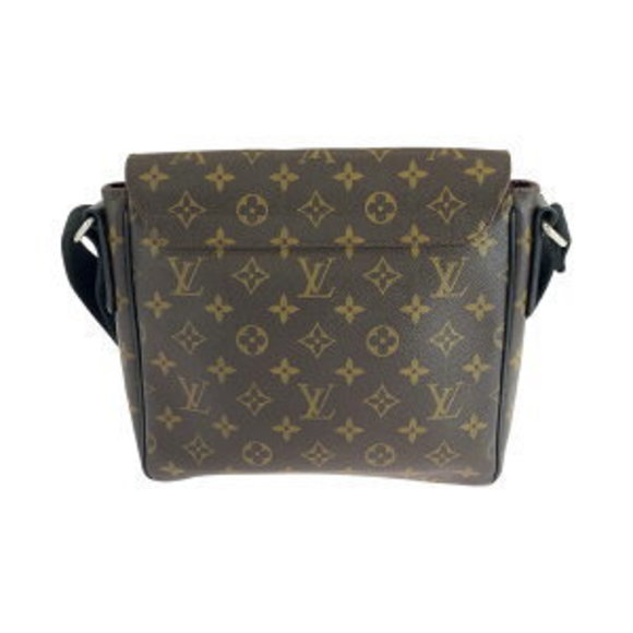 Louis Vuitton Monogram Macassar District PM Shoulder Bag Brown Black - Picture 2 of 9